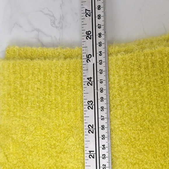 SCOOP Women's Cozy Funnel Neck Tunic Sweater Yellow XL - Picture 13 of 13